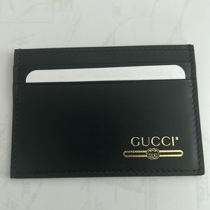 Brand new Gucci gold label Card holder